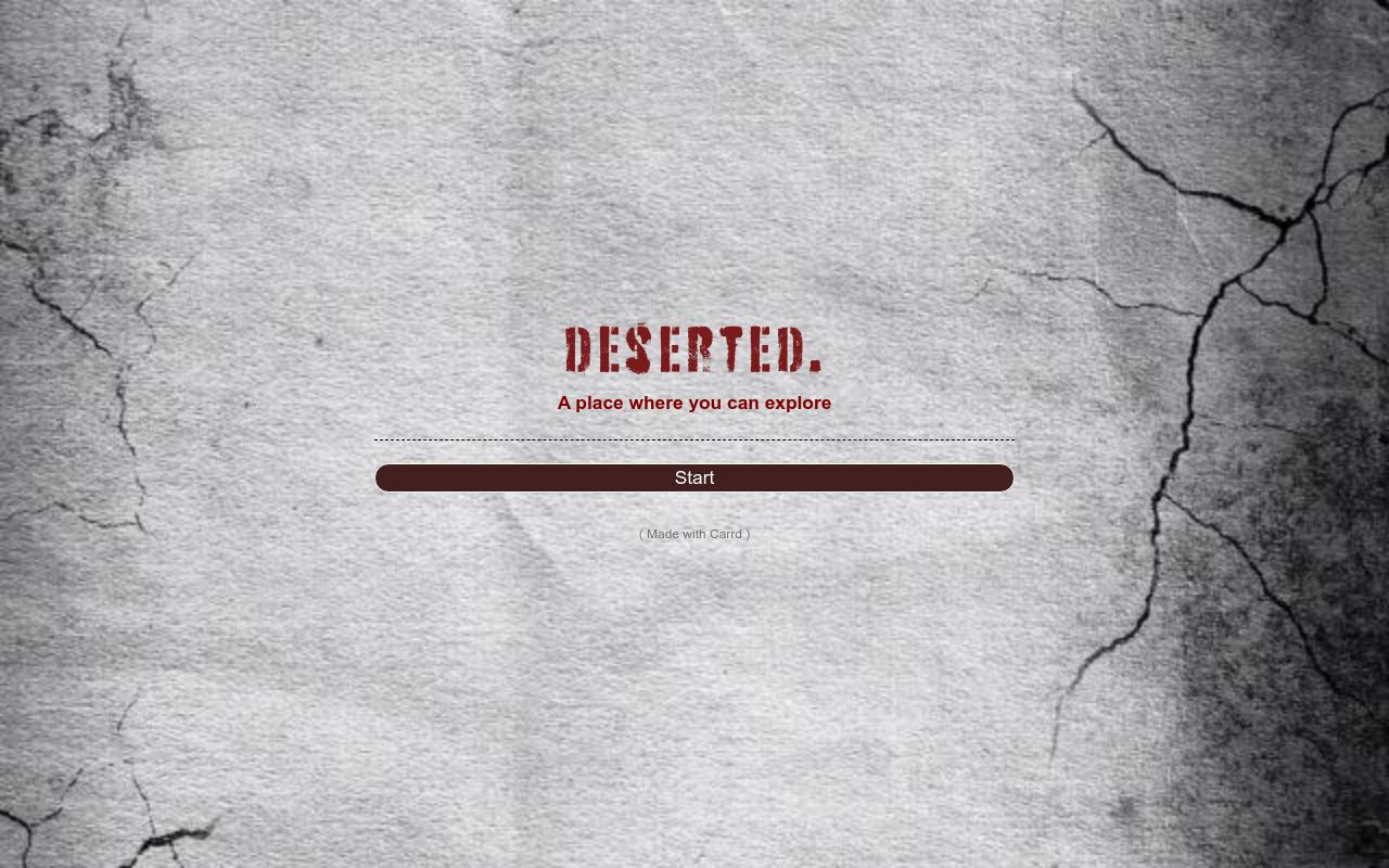 Carrd profile picture for @deserted